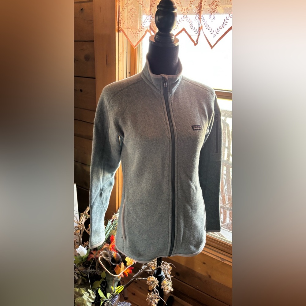 Patagonia Better Sweater Full Zip Fleece Teal Blue Green Gorpcore Sz M Women